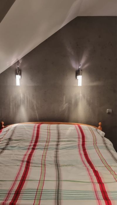 Lozko rama plus materace 2 szt.Stan bardzo dobry.