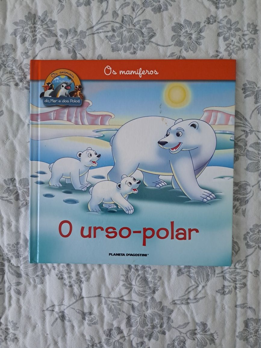 Livros "Os Animais do Mar e dos Polos"
