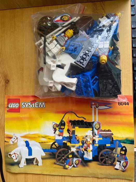 Lego 6044 Castle King's Carriage [cz. 2 - UNIKAT] 100% Komplet