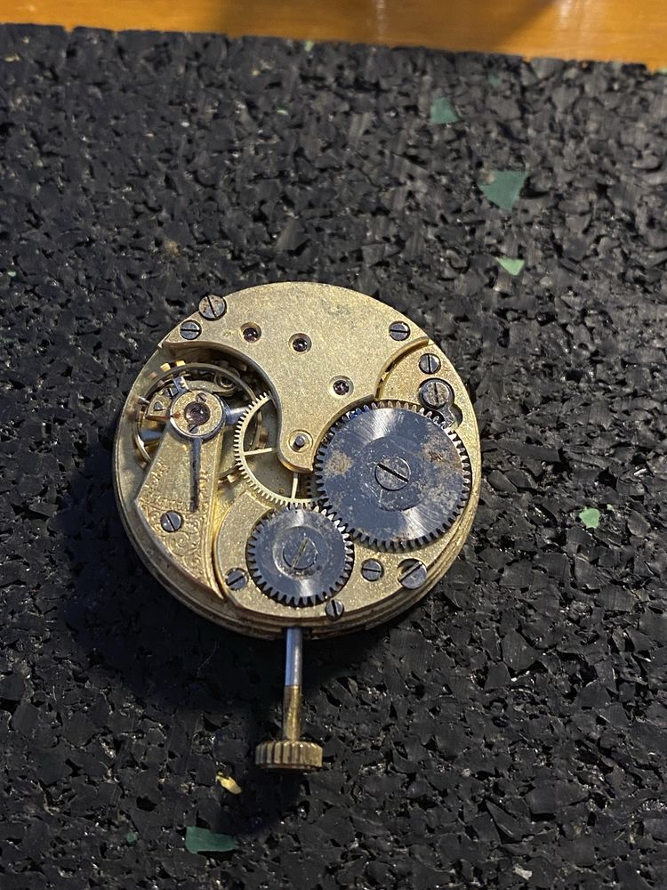 Zegarek omega mechanizm pasówka werk
