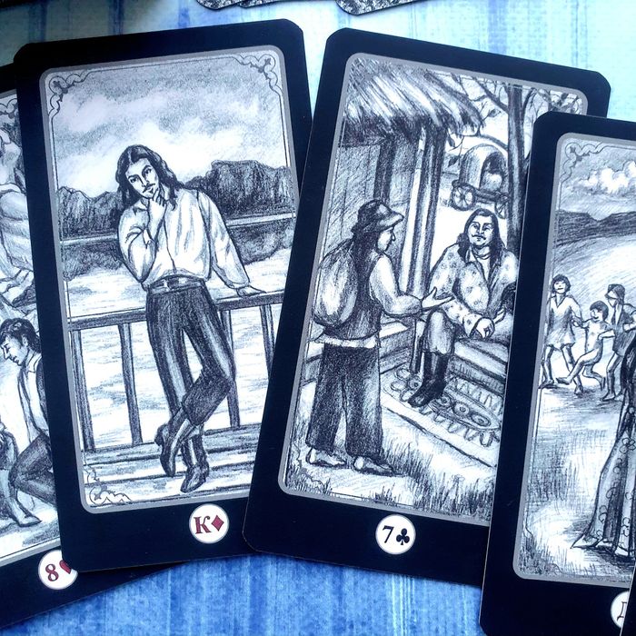 Гадальні карти старой циганкі гадальные карты старой цыганки