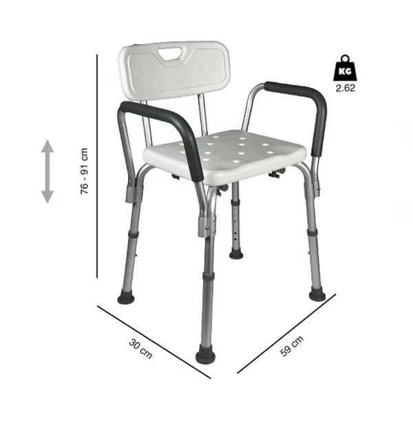 Cadeiras de Banho para Duche UN7009 - UN7011 – SENSICARE