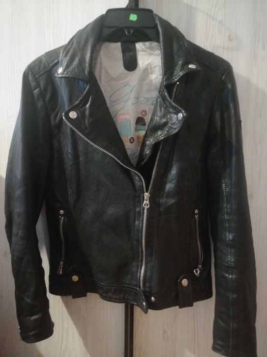 Женская кожаная куртка косуха gipsy