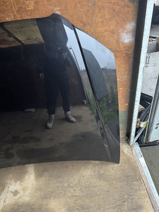 Maska przod przednia audi a4 b7 lz9y pokrywa silnika czarna