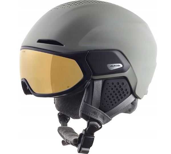 Kask narciarski ALPINA ALTO Q-LITE z przyłbicą Rozm. M 55-59 cm