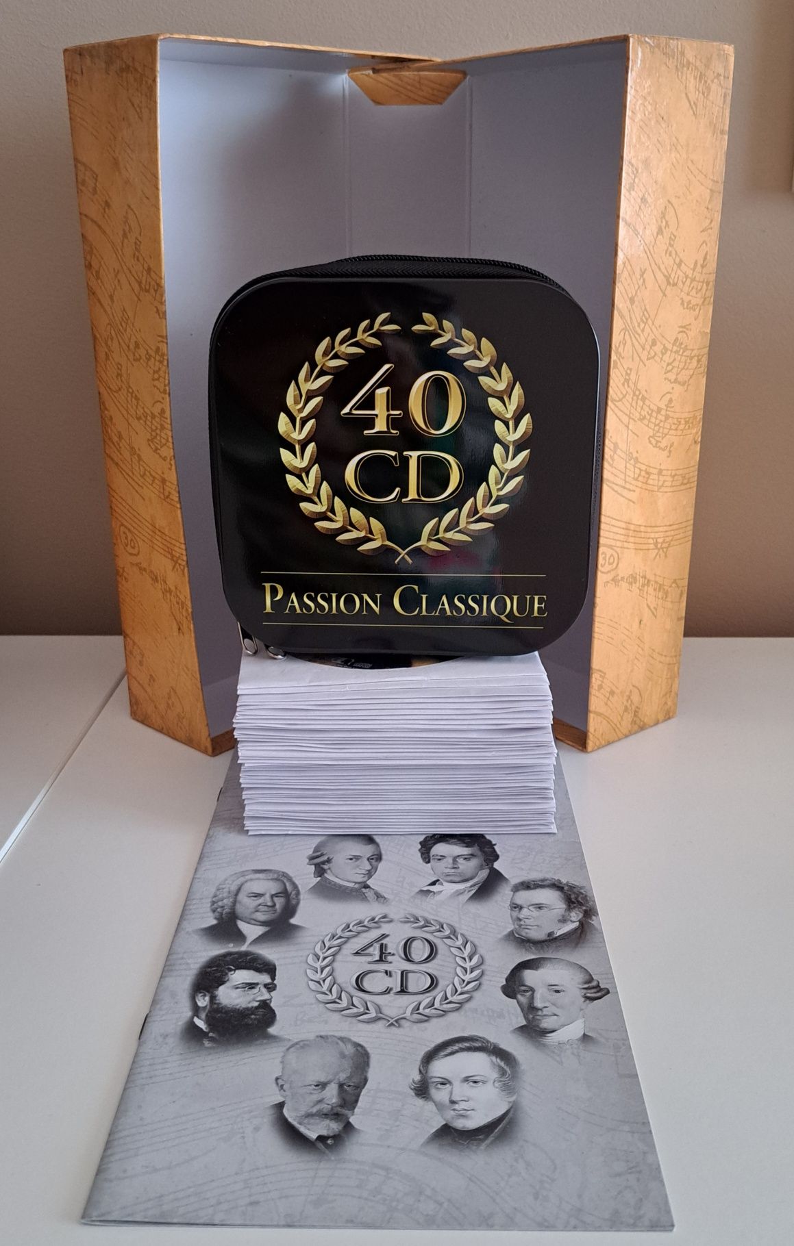 Coleção de 40 CDs de música clássica