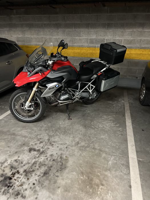 Bmw GS 1200 com escape akrapovic