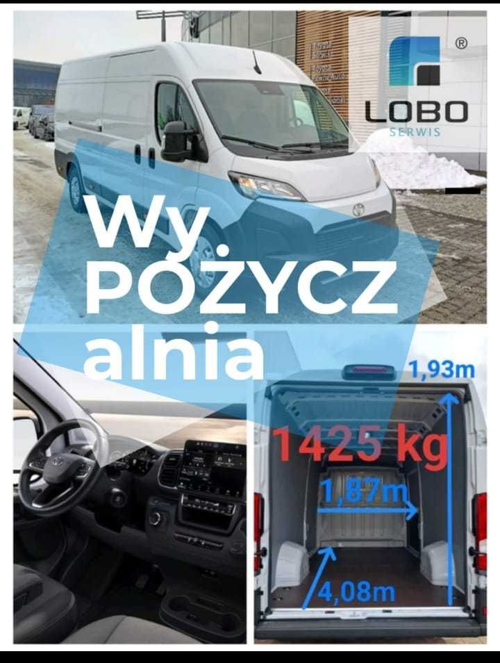 Wypożyczalnia busów/dostawczych/brygadówka/7osób+hak/wynajem
