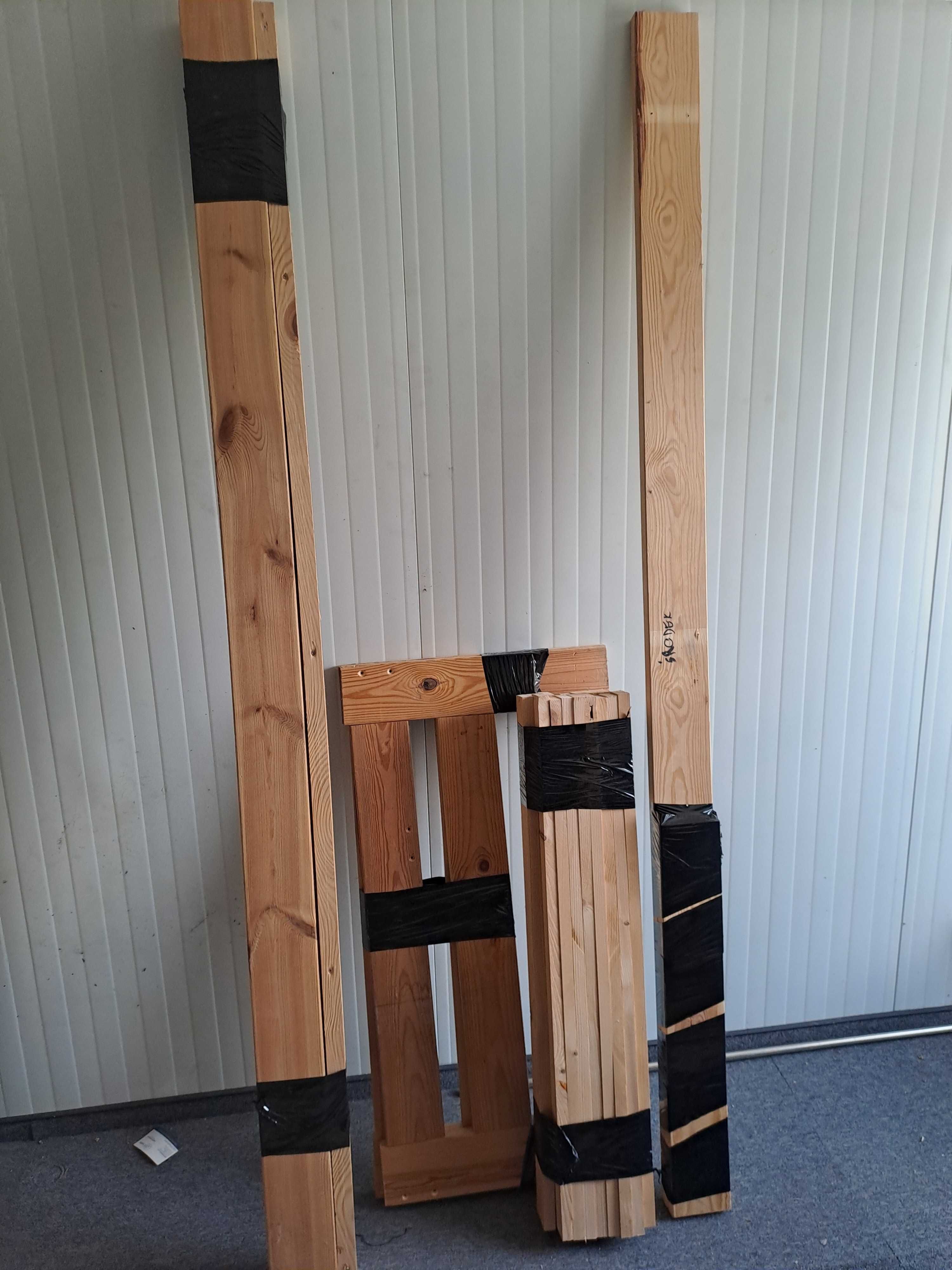 Łóżko drewniane sosnowe 120*200CM