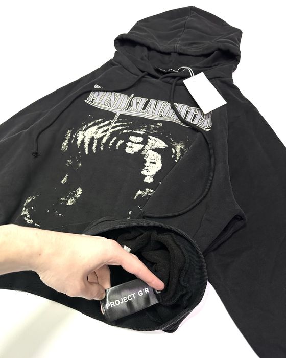 Худи кофта Project G/R hoodie grailz project opium balenciaga black