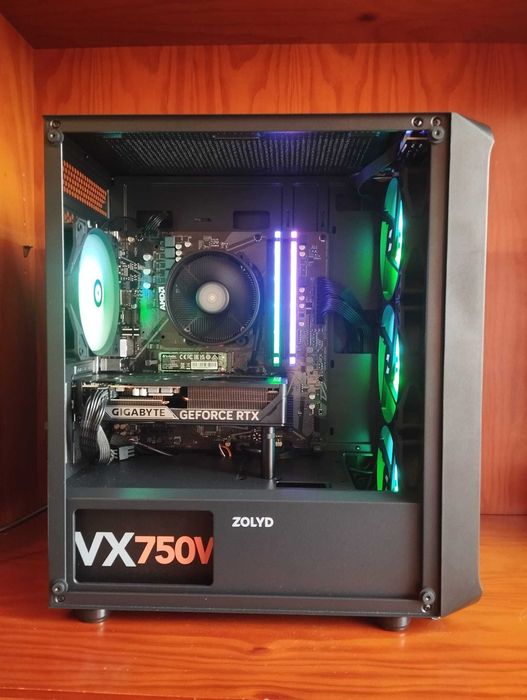 Pc Gamer Ryzen 7 5800X, RTX 5060, 32 GB DDR4 RGB