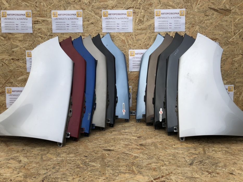 Крило ліве праве Renault Scenic 3 Grand Scenic III 2009-2015р Разборка