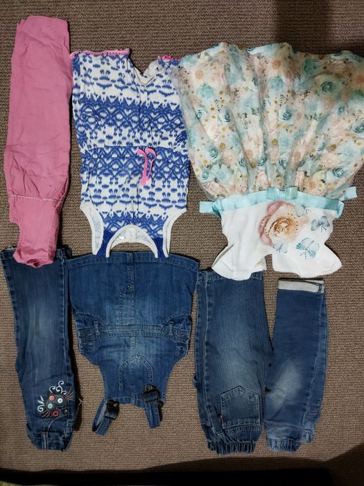 ЦЕНА ЗА ВСЕ Детские вещи обувь 1-2 года пакет лот