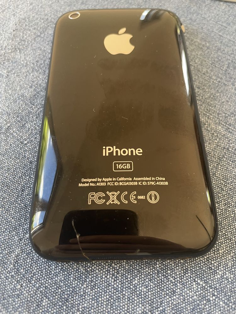 Iphone 3G S 16GB preto, modelo A1303