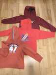 Zestaw 3 bluzy bluza z kapturem