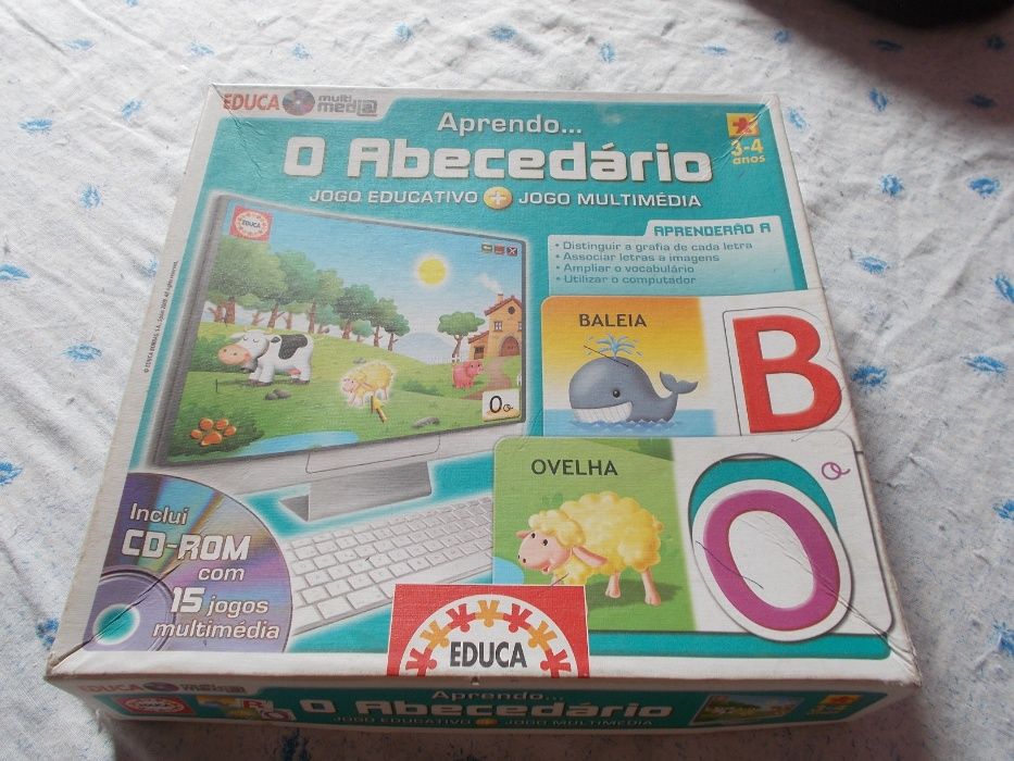 Jogo para aprender o abecedário