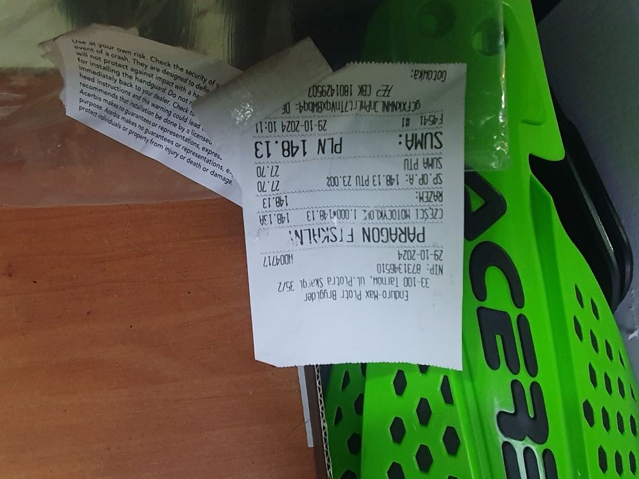 Handbary Acerbis quad cross