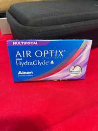 Soczewki miesięczne optix plus hydraGlade -0,75 max add +1,25 5 sztuk