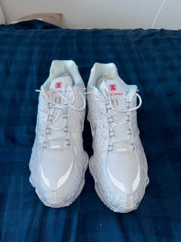 Nike Shox TL White Max Orange r.41