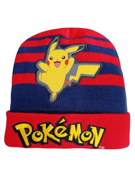 Czapka zimowa dziecięca ciepła czapka na zimę Pokemon