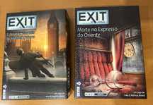 Dois Jogos EXIT O Desaparecimento de Sherlock Holmes/Morte no Expresso