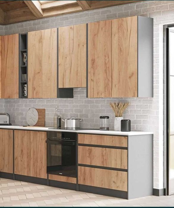 Кухня Графіті 1.2м. Дуб золотий любі розміри.