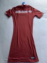 Sukienka Adidas czerwona rozmiar 36