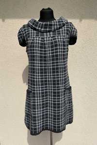 Grubsza sukienka w rozmiarze L 40 marki Cache
