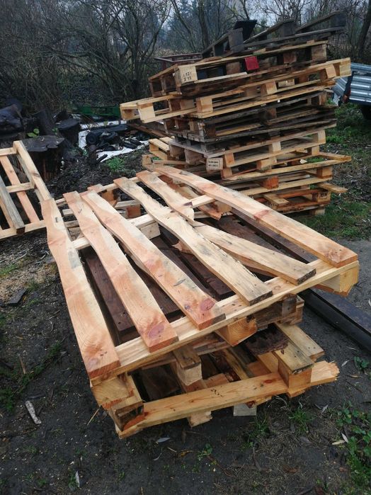 Drewno opałowe palety