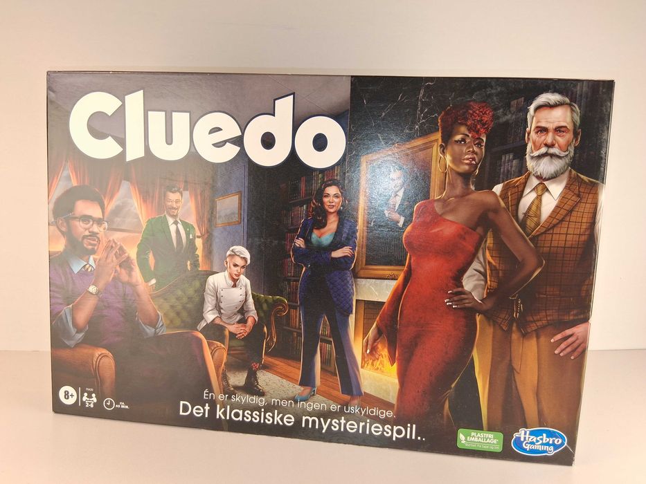 B053 Cluedo Klasyczna Gra Detektywistyczna Mystery Board Game