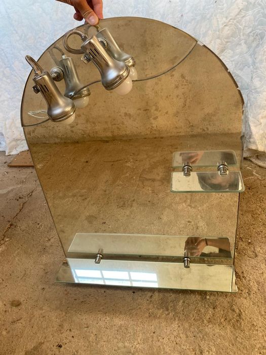 Espelho de casa de banho WC