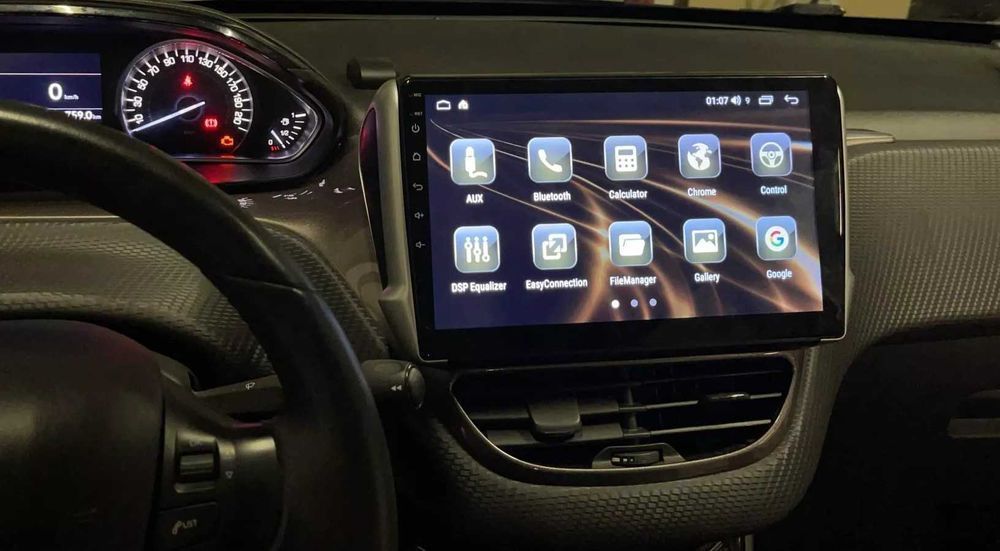 Auto Radio Peugeot 208 Android 2din Ano 2013 até 2020
