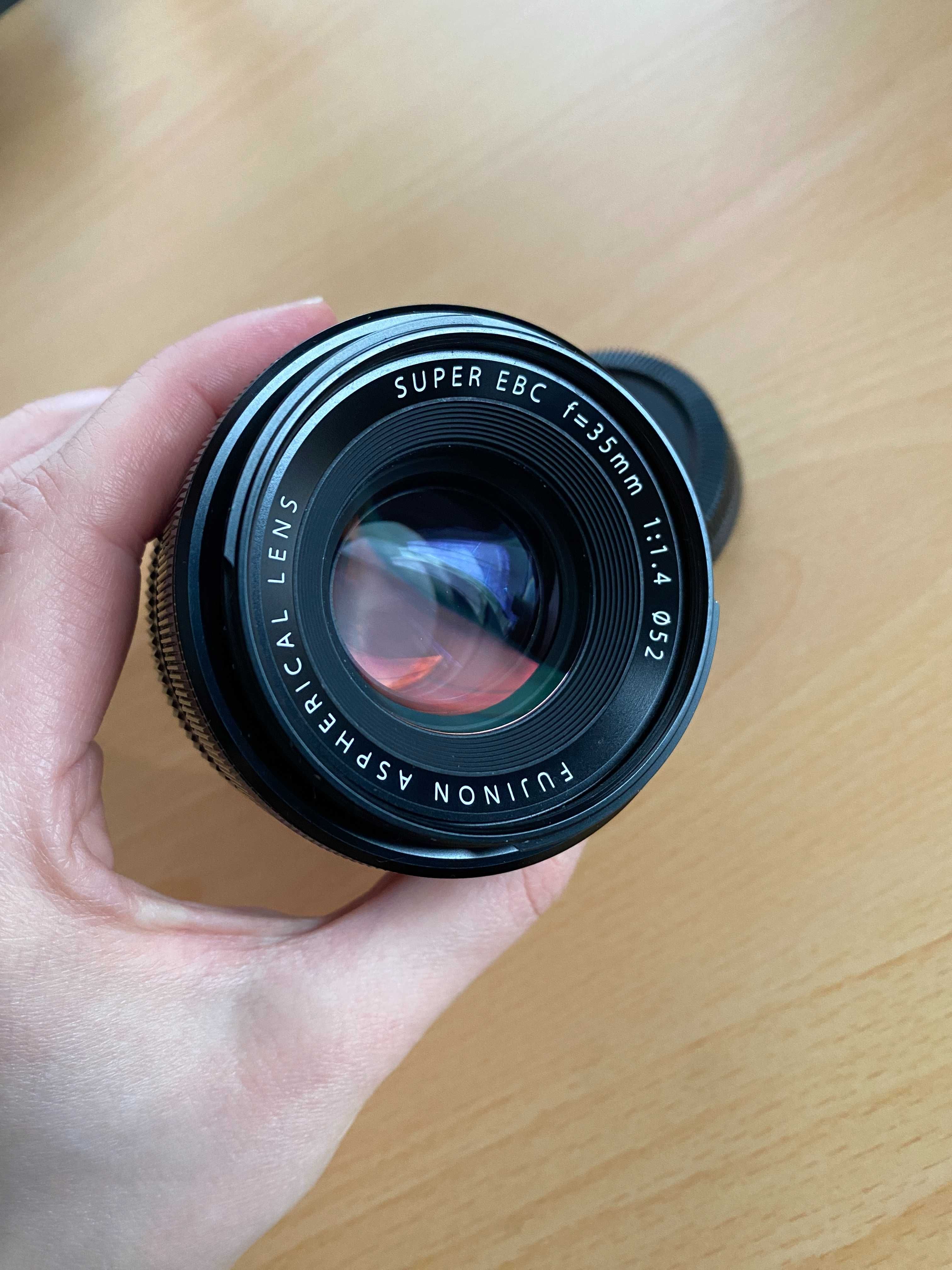 megazestaw Fujifilm X-T4 body (jak nowy) + Fujinon 35mm 1.4 +ND filter