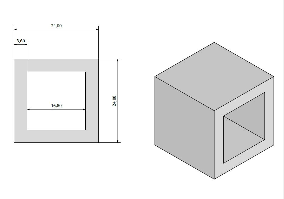 Pustak filarowy 24x24x24/30x30x25