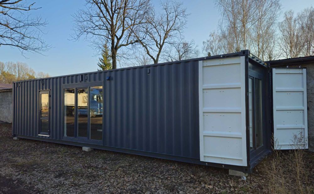 Całoroczny dom kontenerowy modułowy kontener GOTOWY DO MIESZKANIA
