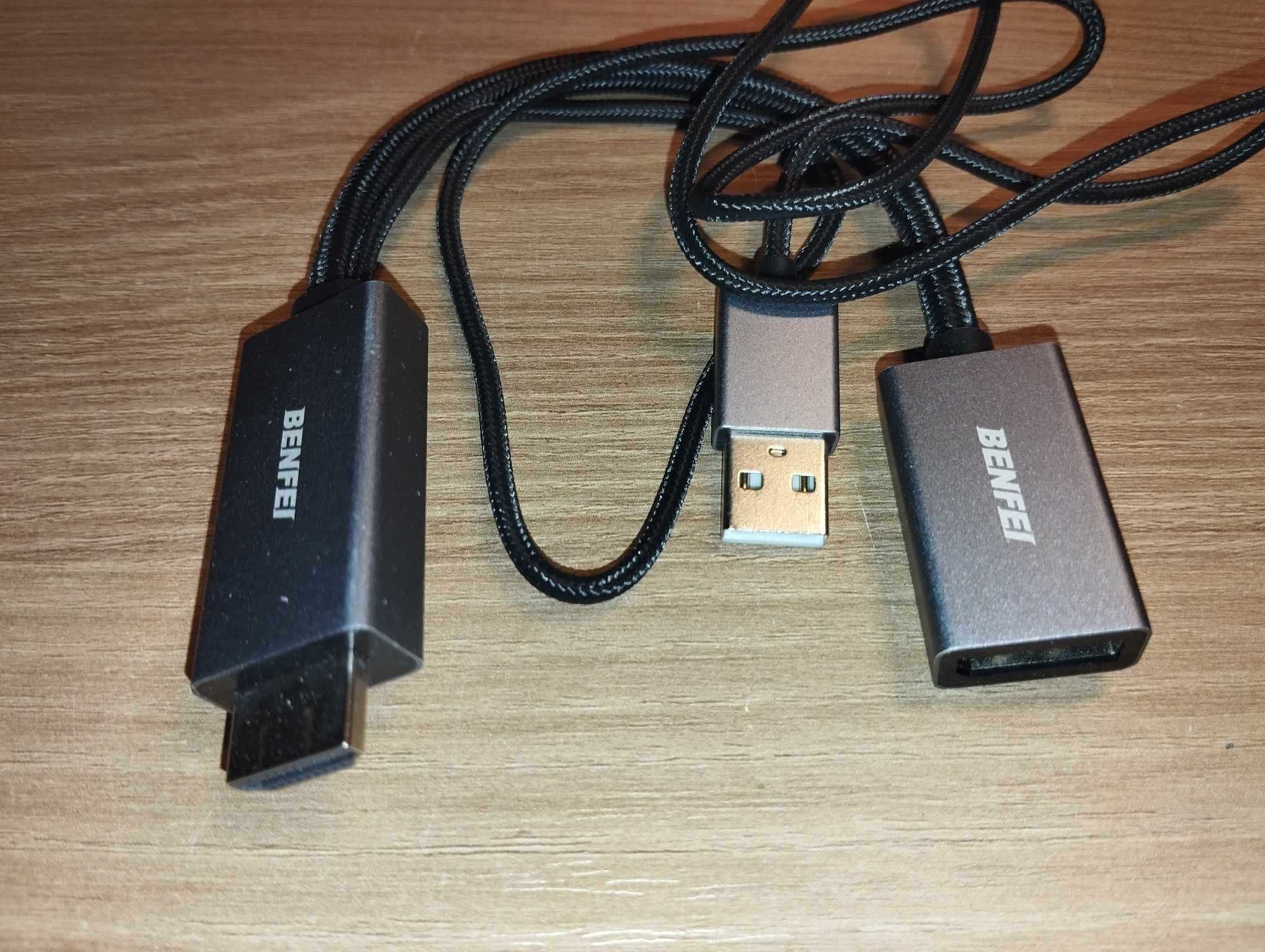 BENFEI Adapter HDMI / DisplayPort, 144HZ PS5 4K