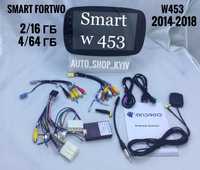 Магнитола штатная smart fortwo w453 автомагнитола Android смарт 2/4 гб