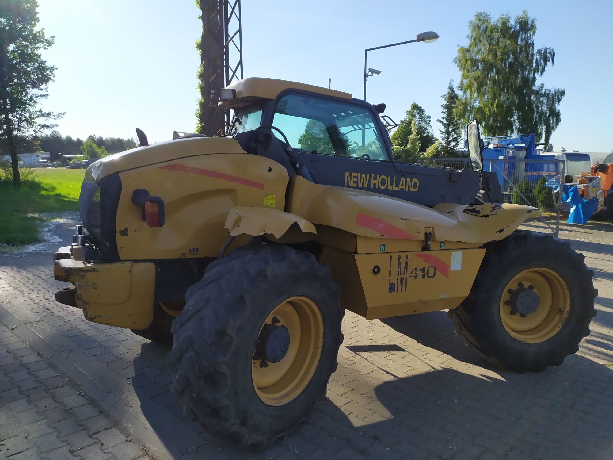 Ładowarka teleskopowa New Holland LM410 jak JCB 526 Manitou 627merlo