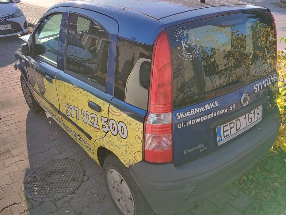 Fiat panda 1.2 LPG 2008 wspomaganie fvat vat1