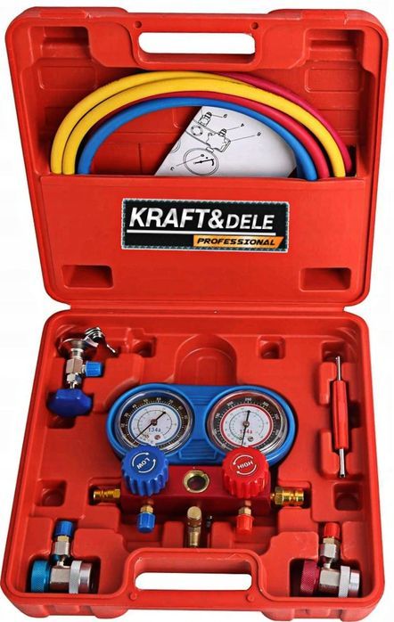 Zestaw Tester Miernik Do Napełniania Urządzeń Klimatyzacji R134A