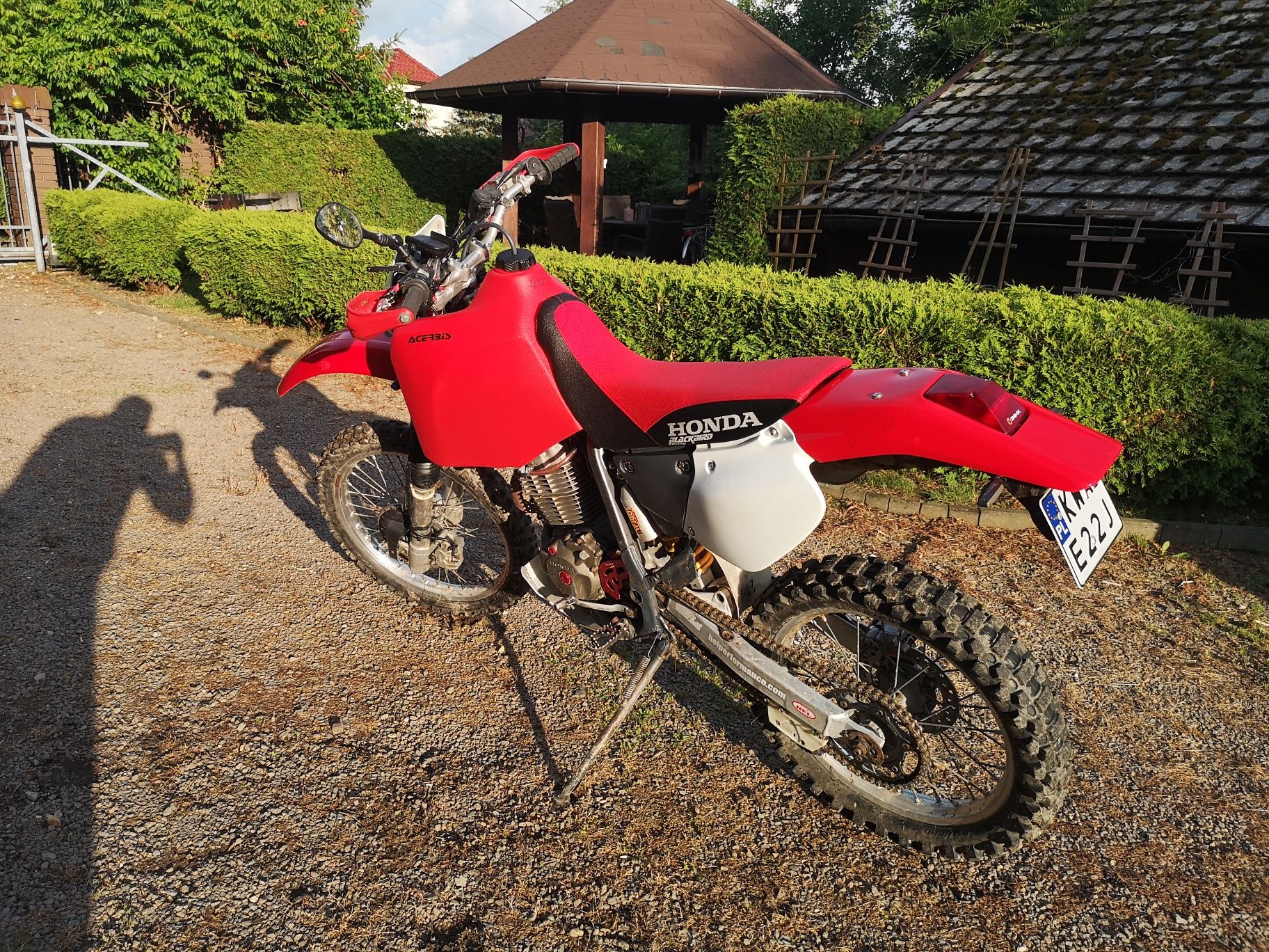 Honda Xr400r, zarejestrowana, przygotowana do jazdy, dużo dodatków