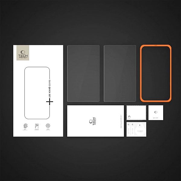 Szkło Hartowane Tech-Protect Easy Set+ 2-Pack Nintendo Switch 2 Clear