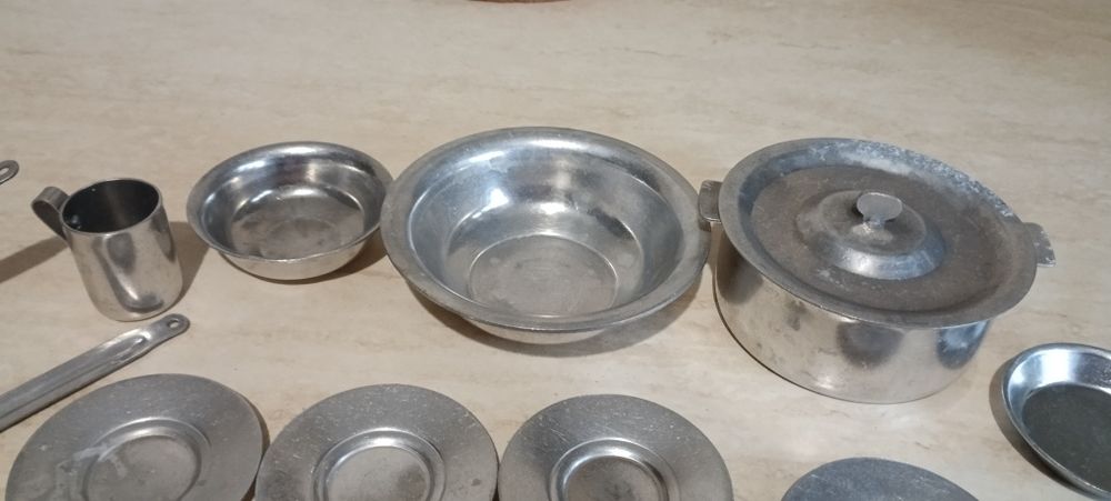 Іграшковий алюмінієвий посуд дитячий часів срср