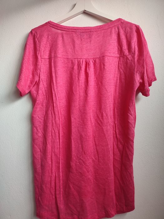 T-shirt Rosa com bolso