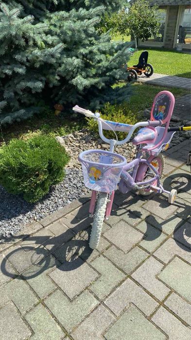 Дитячий велосипед рожевий