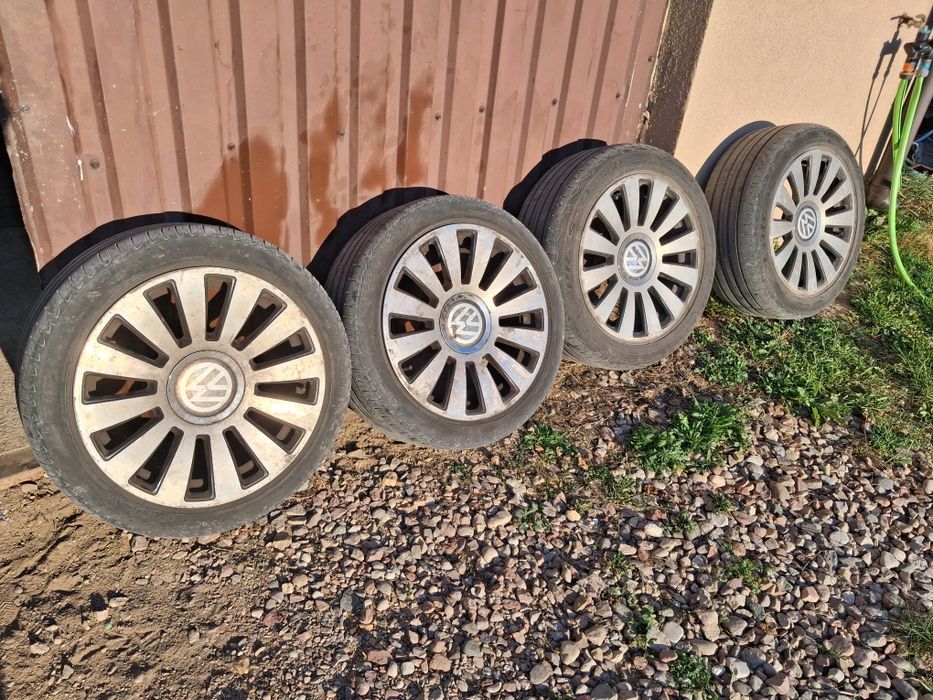 Alufelgi 17 z oponami 5x112 VW koła