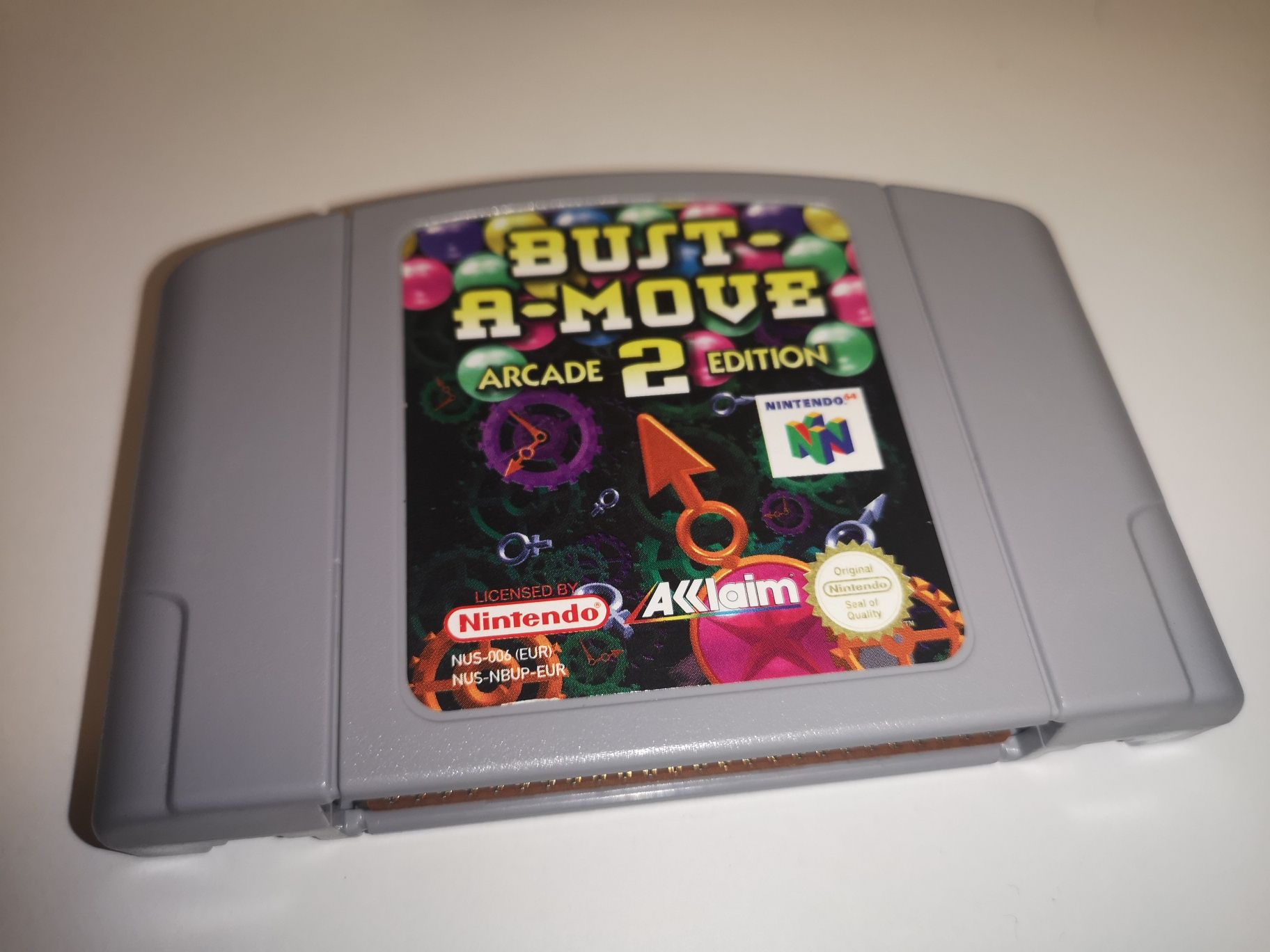 Bust-a-move 2 Bust a Move 2 N64 PAL Nintendo 64 (kioskzgrami)