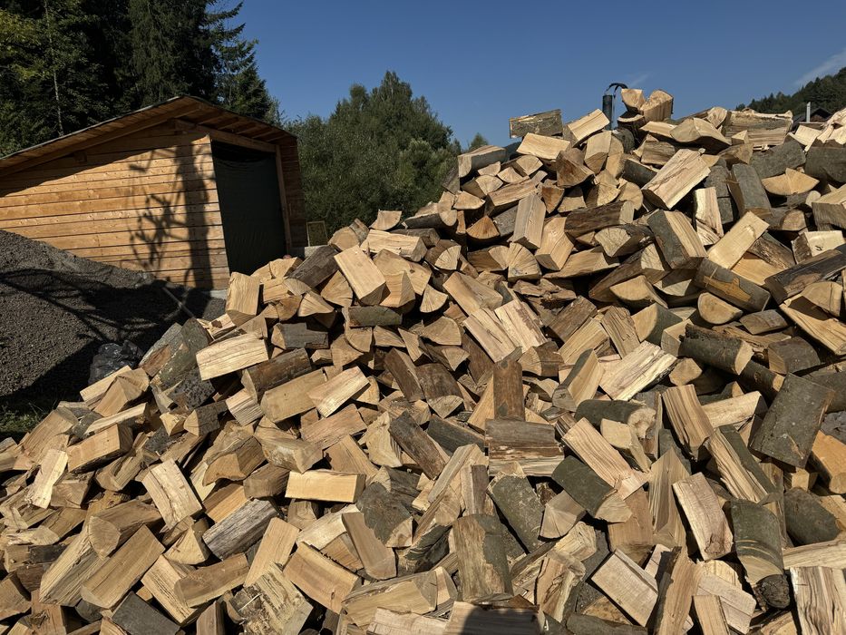 Drewno Kominkowe Opałowe BUK Transport  _SUCHE_