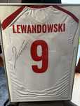 Koszulka Reprezentacji Polski z autografem Roberta Lewandowskiego!!!