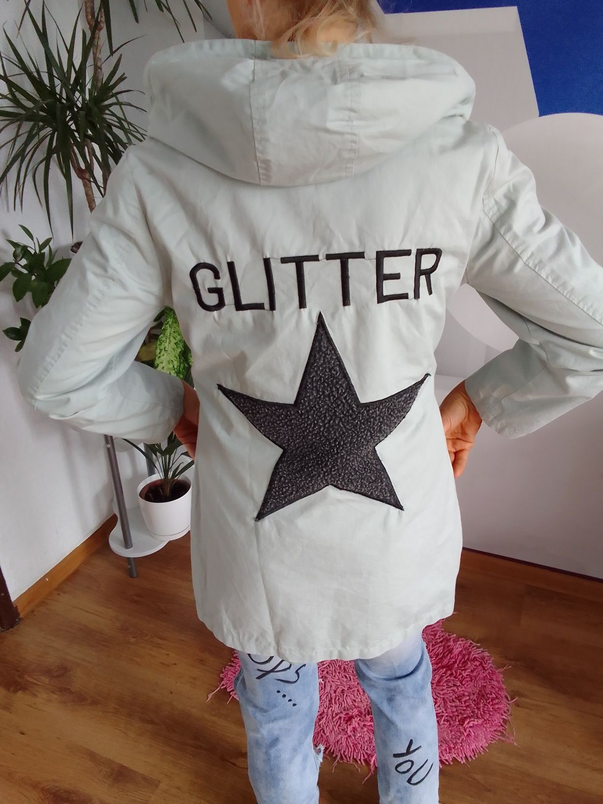 Parka wiosenna  Glitter